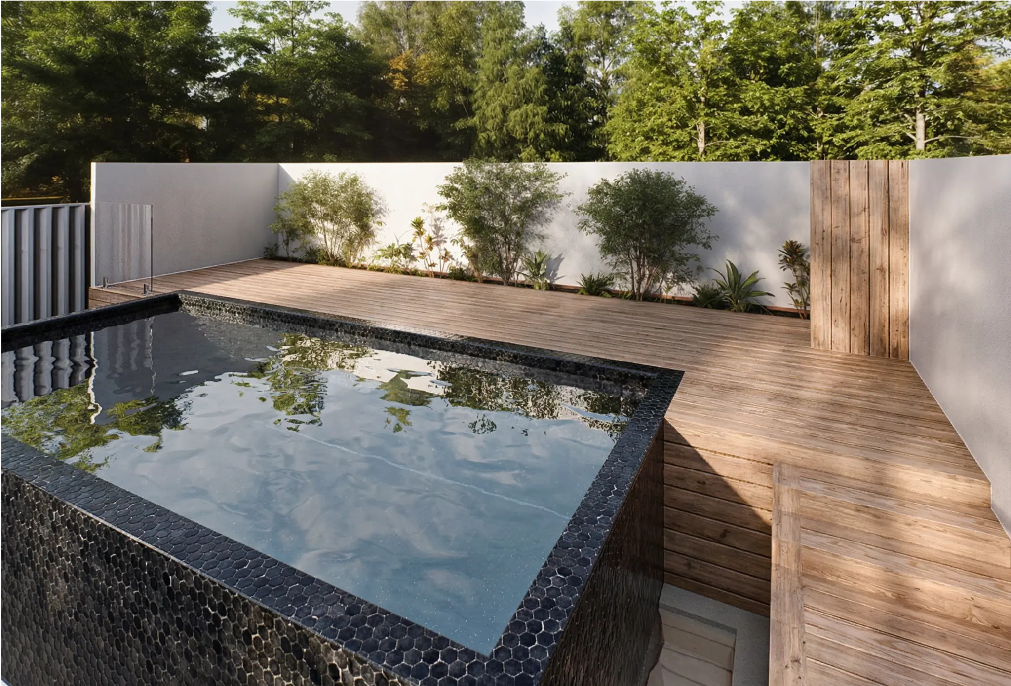 Pioneer Deck with Pool